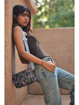 EcoRight - Palm Trees Crossbody Box Sling Bag