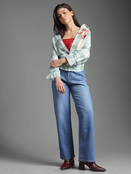 Flying Machine - Straight Fit Stone Wash Jeans