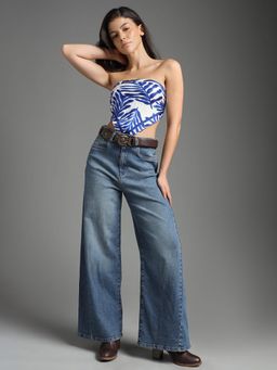 Flying Machine - Ultra Baggy Fit High Rise Jeans