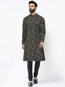 KISAH - Men Multi Color Printed Kurta