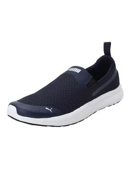 Puma - Men Navy Blue Dexster Slip On Running Shoes