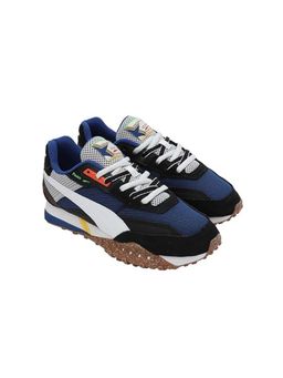 Puma - Men Navy Blue Blktop Rider Podium Running Shoes
