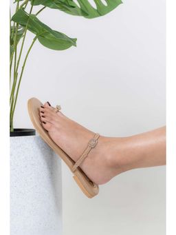 PREET KAUR - Women Nude Lune Flats