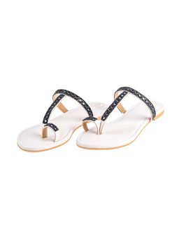 PREET KAUR - Women White Nuri Flats