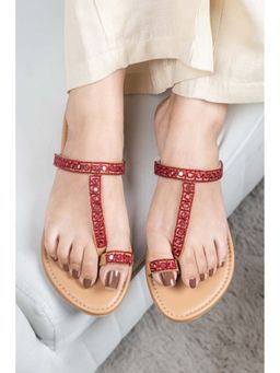 PREET KAUR - Women Tan Nuri Flats