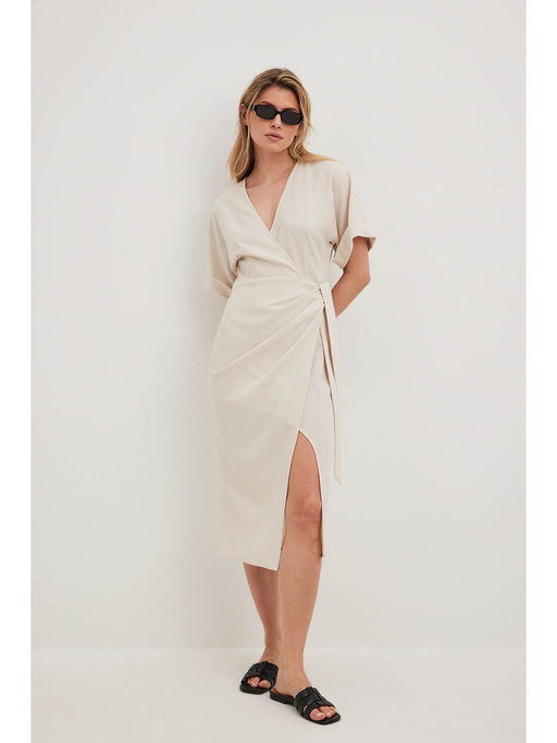 white christmas dresses Krissy Cream Mesh Strapless Maxi Dress - US 8