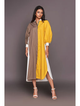 Deepika Arora - White Long Shirtdress