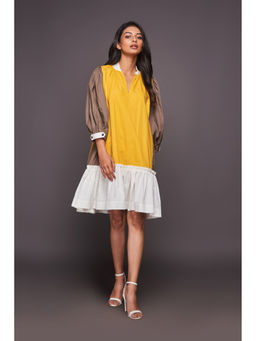 Deepika Arora - Yellow Hem Dress