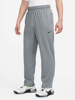Nike - Totality Men Grey Dri-Fit Open Hem Versatile Trackpant