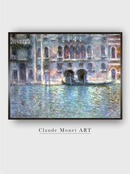 The Art House - Venice Palazzo Framed Wall Art Painting
