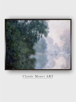 The Art House - Morning Seine Framed Wall Art Painting