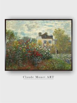 The Art House - Artist Garden Framed Wall Art Painting