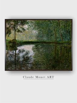 The Art House - Etang Montgeron Framed Wall Art Painting