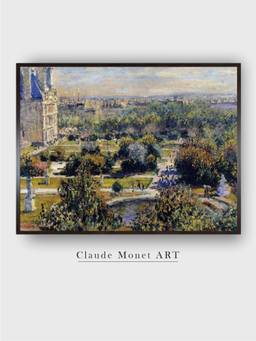 The Art House - Tuileries Framed Wall Art Painting