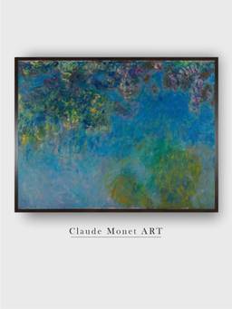 The Art House - Wisteria Framed Wall Art Painting
