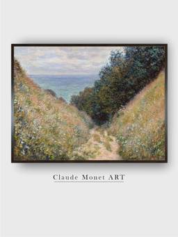 The Art House - Pourville Framed Wall Art Painting