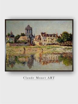The Art House - River Vernon Framed Wall Art Painting