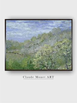 The Art House - Arbres Fleurs Framed Wall Art Painting