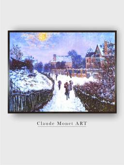 The Art House - Boulevard Saint-Denis by Claude Monet Painting