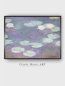The Art House - Cliff at Dieppe by Claude Monet Painting