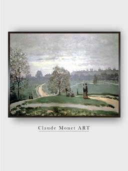 The Art House - The House Seen from the Rose Garden by Claude Monet Painting
