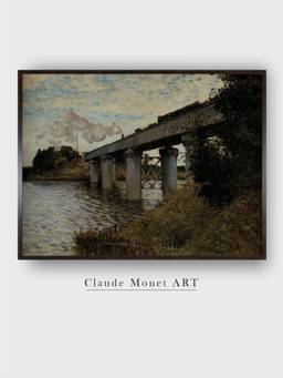 The Art House - Les Petites Dalles by Claude Monet Painting