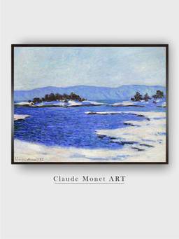 The Art House - Fjord at Christiania, Norway by Claude Monet Painting