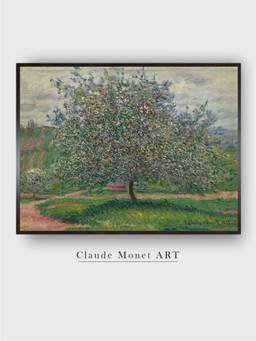 The Art House - Le Pommier, 1879 by Claude Monet Painting