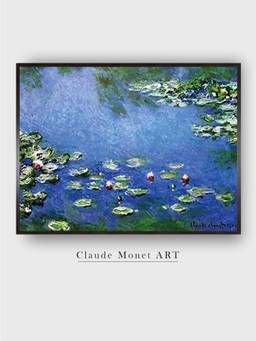 The Art House - Water Lilies by Claude Monet Painting