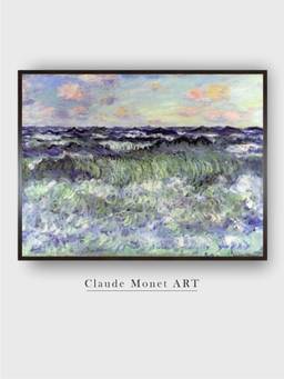 The Art House - Marine (Etude de Mer) by Claude Monet Painting