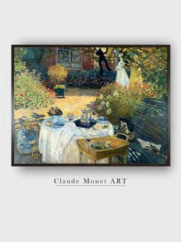 The Art House - Le Dejeuner by Claude Monet Painting