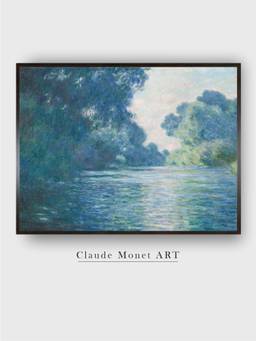 The Art House - Bras de Seine pres de Giverny by Claude Monet Painting