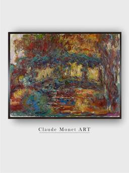 The Art House - The Japanese Bridge by Claude Monet Painting