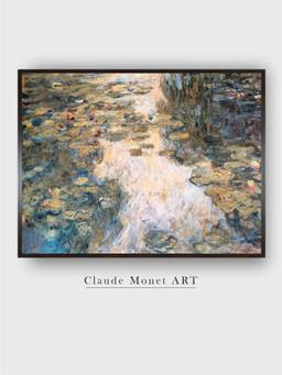 The Art House - Le Bassin Aux Nympheas by Claude Monet Painting