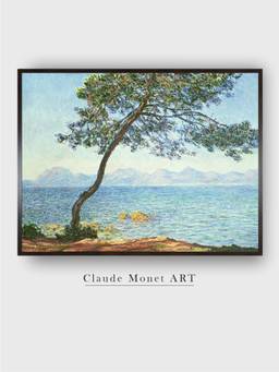 The Art House - Antibes by Claude Monet Painting