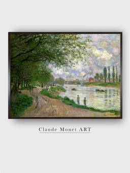 The Art House - The Island of La Grande Jatte by Claude Monet Painting