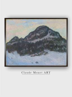 The Art House - Mount Kolsas by Claude Monet Painting