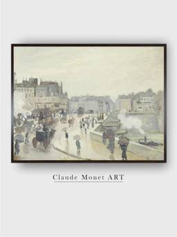 The Art House - The Pont Neuf by Claude Monet Painting