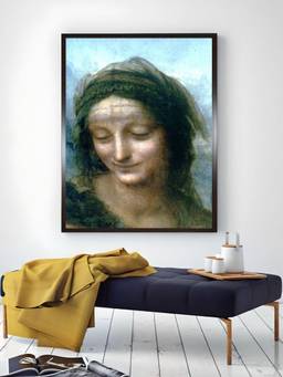 The Art House - Virgin Child Framed Wall Art Painting