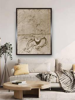 The Art House - Madonna Fruit Framed Wall Art Painting