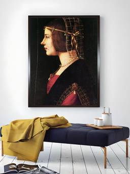 The Art House - Beatrice Framed Wall Art Painting