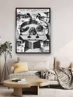 The Art House - Leonardo Da Vinci Framed Wall Art Painting