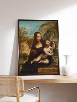 The Art House - Madonna Yarnwinder Framed Wall Art Painting