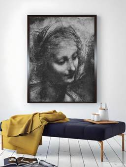 The Art House - Virgin Child Framed Wall Art Painting