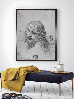 The Art House - Christ Framed Wall Art Painting
