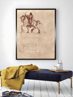 The Art House - Trivulzio Monument Framed Wall Art Painting