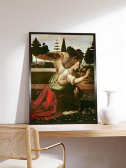 The Art House - Annunciation Detail Framed Wall Art Painting