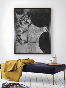 The Art House - Coast Italy Framed Wall Art Painting