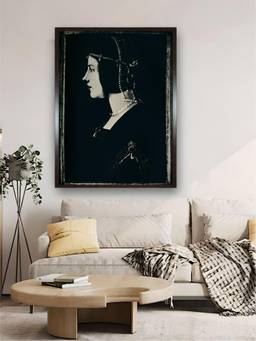 The Art House - Portrait Young Framed Wall Art Painting