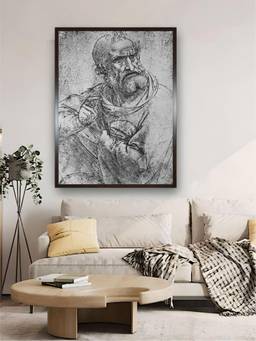 The Art House - Length Apostle Framed Wall Art Painting